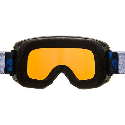 Превью Горнолыжная маска Маска горнолыжная ALPINA Penken Q-Lite Black Lila Leo Matt/Blue (A7299831)